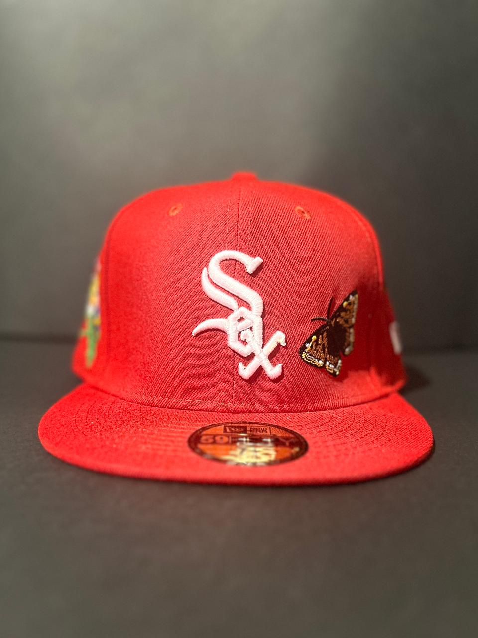 New Era Chicago Bulls Felt Black White 59Fifty 5950 Patch Fitted Cap Hat