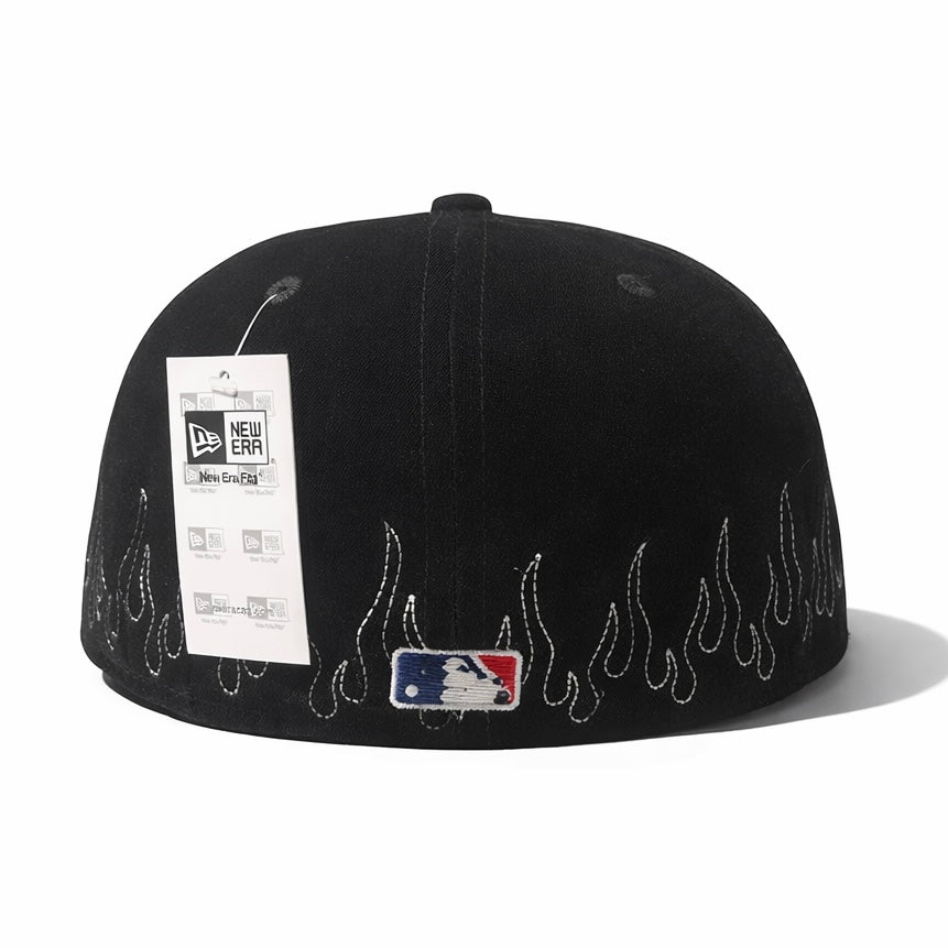 Black New Era Los Angeles Dodgers skeletal