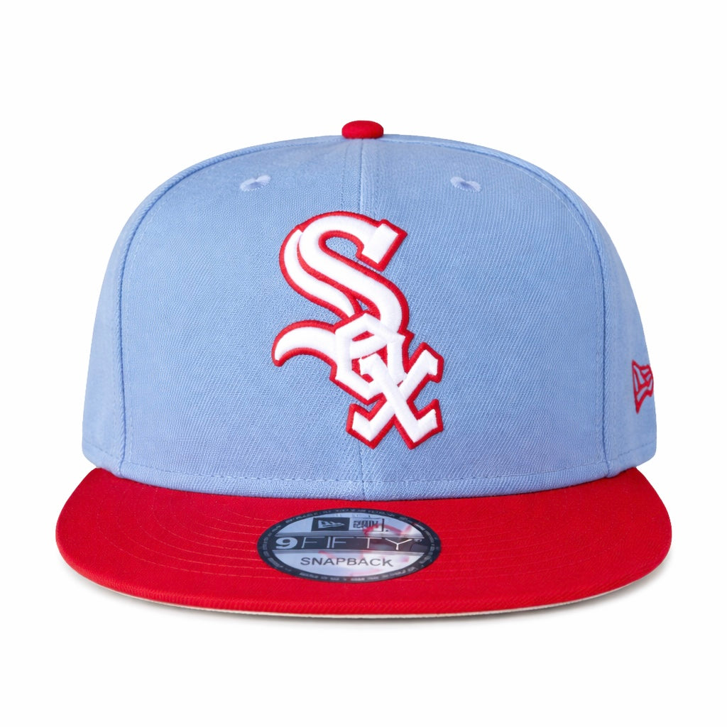 Chicago white Sox New Era Spring Basic Two-Tone 9FIFTY snapback Hat.