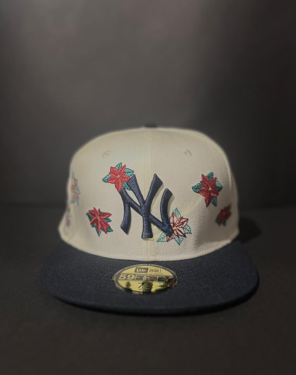 MLB Christmas Poinsettia 59FIFTY Collection by New Era