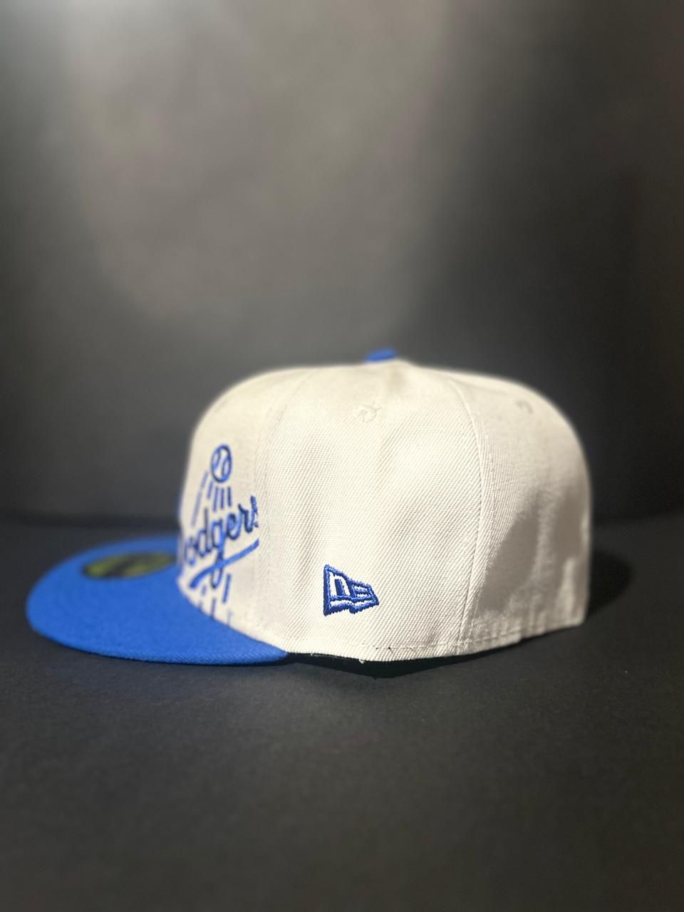 Los Angeles Dodgers New Era Cream/Royal Lonestar 59FIFTY Fitted Cap