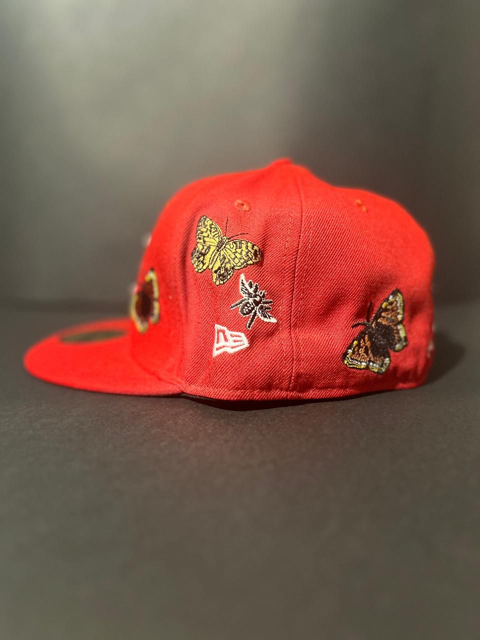 New Era Chicago Bulls Felt Black White 59Fifty 5950 Patch Fitted Cap Hat